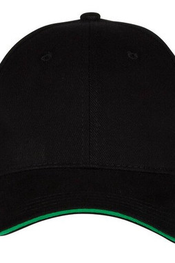 Black&Match BM911 - 6-panel sandwich cap