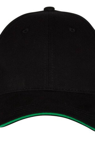 Black&Match BM911 - Șapcă sandwich cu 6 panouri