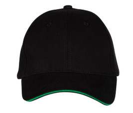 Black&Match BM911 - 6-panel sandwich cap