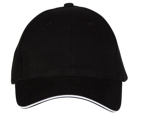 Black&Match BM911 - 6-panel sandwich cap