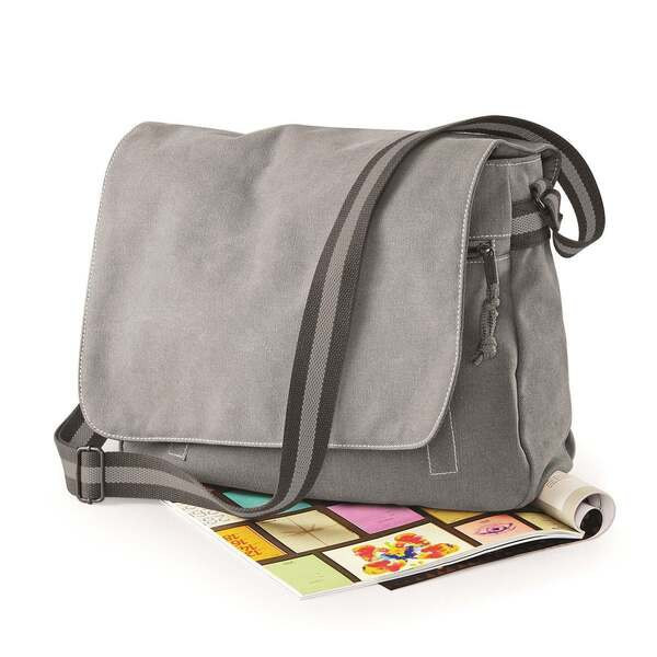 Quadra QD610 - Vintage Canvas Despatch Bag