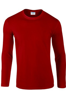 Gildan G64400 - Premium Long Sleeve Ringspun Cotton T-Shirt for Men