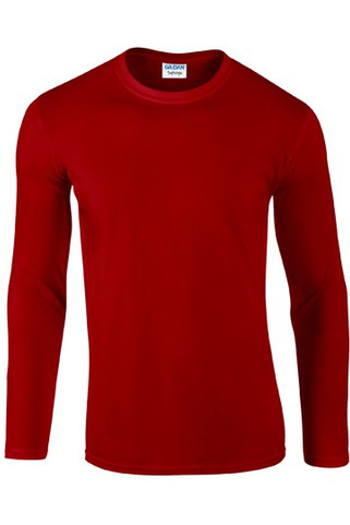 Gildan G64400 - Premium Long Sleeve Ringspun Cotton T-Shirt for Men