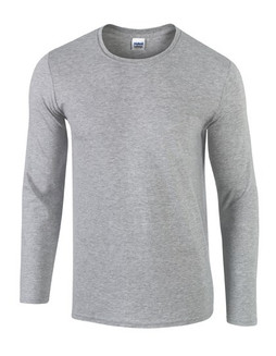 Gildan G64400 - Premium Long Sleeve Ringspun Cotton T-Shirt for Men