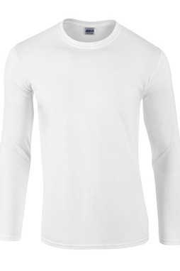 Gildan G64400 - Premium Long Sleeve Ringspun Cotton T-Shirt for Men