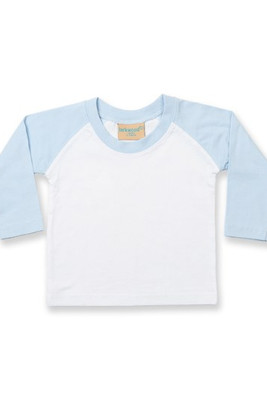 Larkwood LW025 - Premium Long Sleeve Cotton Baseball Tee