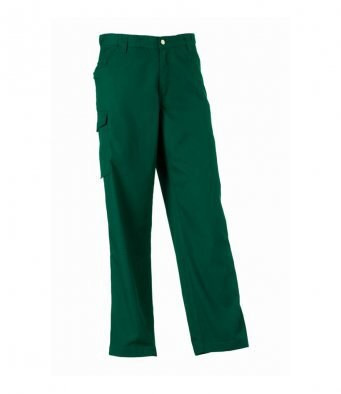 Russell 001M - Multi-Pocket Durable Work Trousers with Extendable Waist