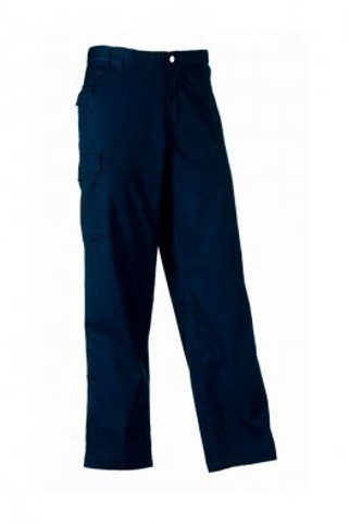 Russell 001M - Multi-Pocket Durable Work Trousers with Extendable Waist