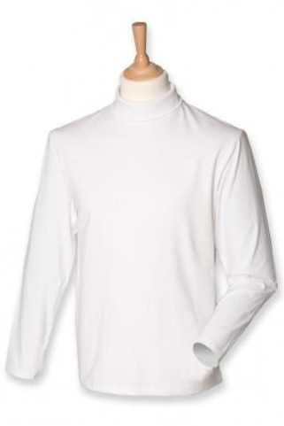 Henbury H020 - Haut Col Roulé à Manches Longues Confort