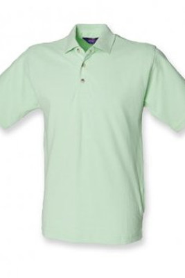 Henbury H100 - Classic Heavy Cotton Piqué Polo Shirt