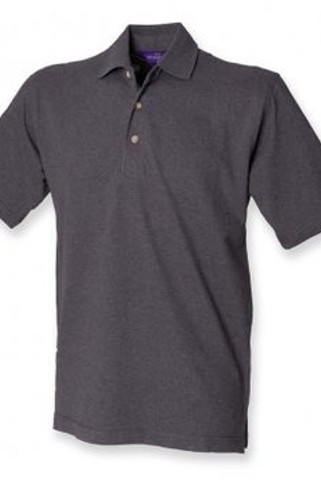 Henbury H100 - Classic Heavy Cotton Piqué Polo Shirt