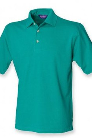 Henbury H100 - Classic Heavy Cotton Piqué Polo Shirt