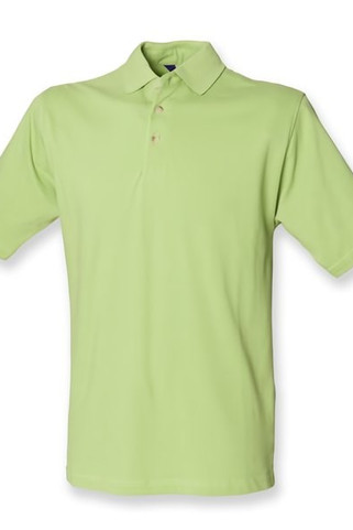 Henbury H100 - Classic Heavy Cotton Piqué Polo Shirt