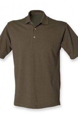 Henbury H100 - Classic Heavy Cotton Piqué Polo Shirt