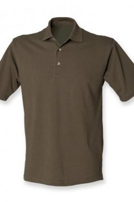 Henbury H100 - Classic Heavy Cotton Piqué Polo Shirt