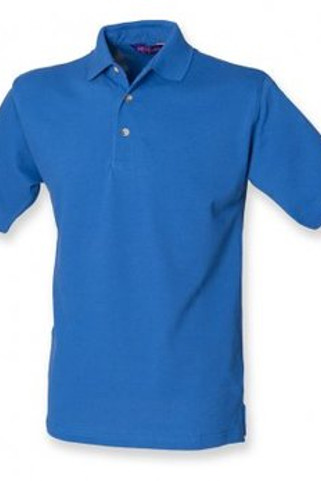 Henbury H100 - Classic Heavy Cotton Piqué Polo Shirt