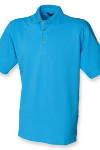 Henbury H100 - Classic Heavy Cotton Piqué Polo Shirt
