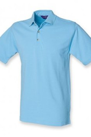 Henbury H100 - Classic Heavy Cotton Piqué Polo Shirt
