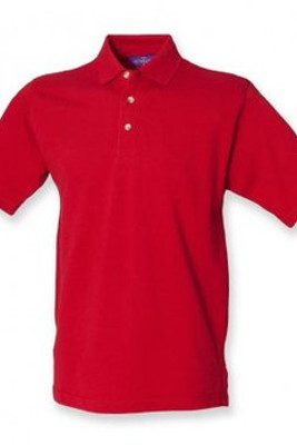 Henbury H100 - Classic Heavy Cotton Piqué Polo Shirt