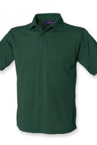 Henbury H400 - Heavy Poly/Cotton Piqué Polo Shirt