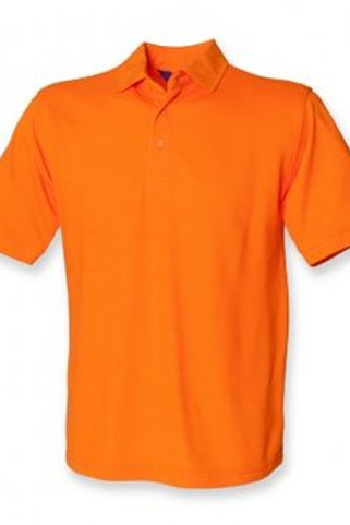 Henbury H400 - Heavy Poly/Cotton Piqué Polo Shirt