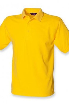 Henbury H400 - Heavy Poly/Cotton Piqué Polo Shirt