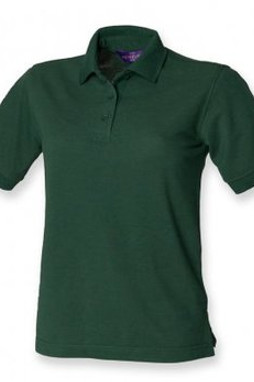 Henbury H401 - Ladies Poly/Cotton Piqué Polo Shirt