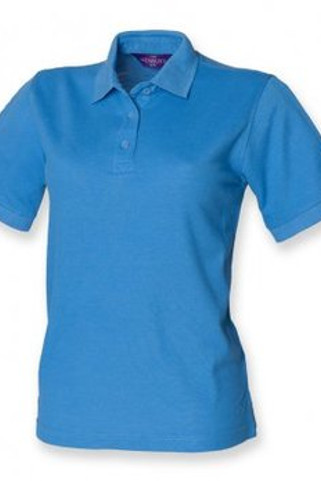 Henbury H401 - Ladies Poly/Cotton Piqué Polo Shirt