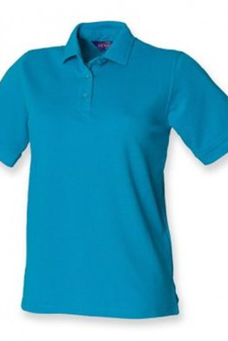 Henbury H401 - Ladies Poly/Cotton Piqué Polo Shirt