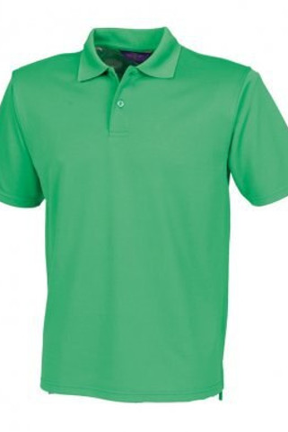 Henbury H475 - Coolplus® Moisture-Wicking Performance Polo