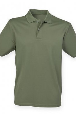 Henbury H475 - Coolplus® Moisture-Wicking Performance Polo