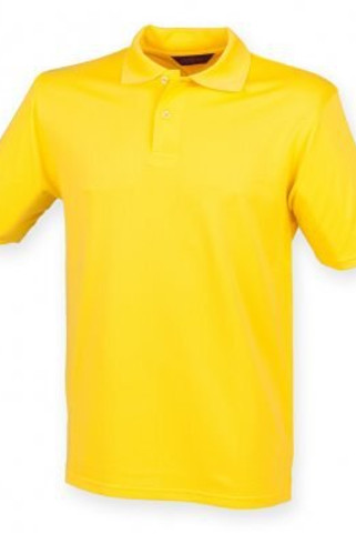 Henbury H475 - Coolplus® Wicking Piqué Poloshirt