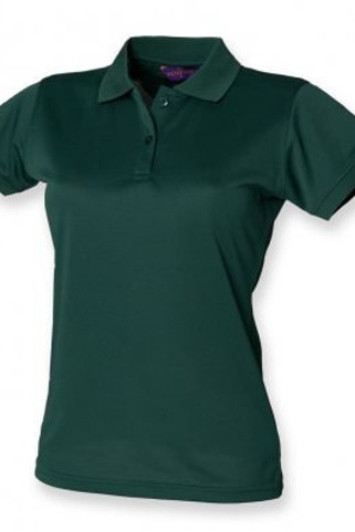 Henbury H476 - Ladies Coolplus® Wicking Piqué Polo Shirt