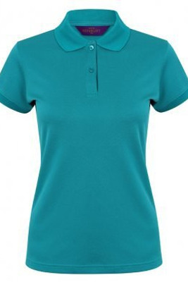 Henbury H476 - Ladies Coolplus® Wicking Piqué Polo Shirt