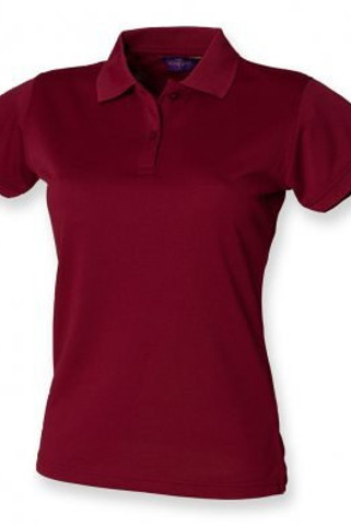 Henbury H476 - Ladies Coolplus® Wicking Piqué Polo Shirt