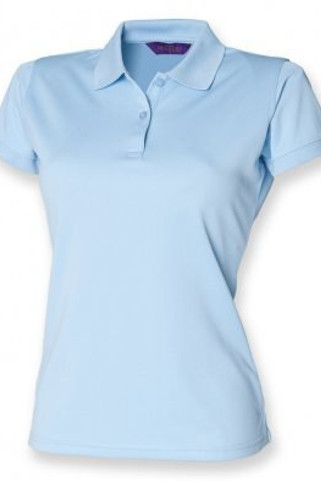 Henbury H476 - Ladies Coolplus® Wicking Piqué Polo Shirt