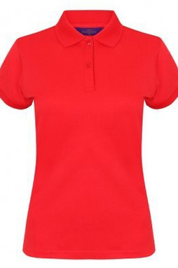 Henbury H476 - Ladies Coolplus® Wicking Piqué Polo Shirt