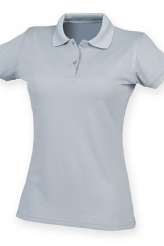 Henbury H476 - Ladies Coolplus® Wicking Piqué Polo Shirt