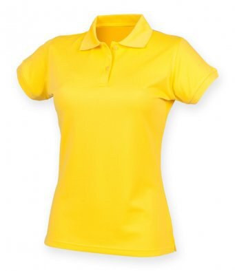 Henbury H476 - Ladies Coolplus® Wicking Piqué Polo Shirt