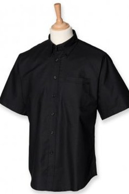 Henbury H515 - Short Sleeve Classic Oxford Shirt