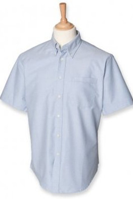 Henbury H515 - Short Sleeve Classic Oxford Shirt