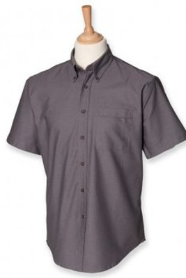 Henbury H515 - Short Sleeve Classic Oxford Shirt