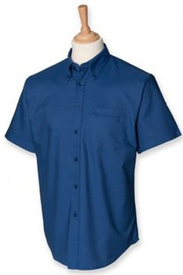 Henbury H515 - Short Sleeve Classic Oxford Shirt