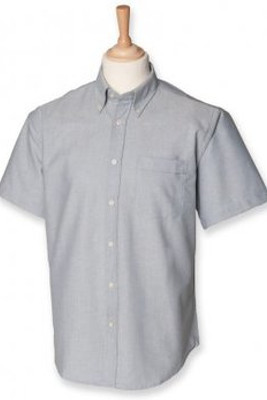 Henbury H515 - Short Sleeve Classic Oxford Shirt