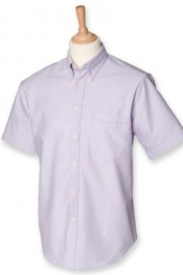 Henbury H515 - Short Sleeve Classic Oxford Shirt