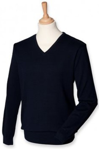 Henbury H720 - Lightweight Cotton Acrylic V Neck Sweater