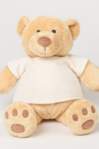 Mumbles MM21 - Ourson Douillet en Velours Crème