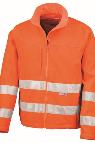 Result RS117 - Safe-Guard Hi-Vis Soft Shell Jacket
