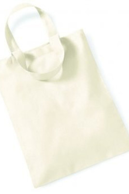 Westford mill W104 - Eco-Friendly Mini Tote Bag for A4 Documents