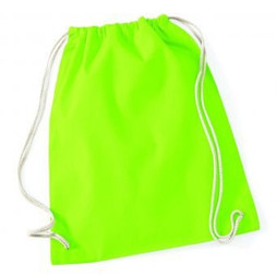 Westford mill W110 - Eco-Friendly Cotton Drawstring Gym Bag 12L